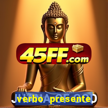 verbo presente, passado e futuro 3 ano